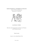 BACHELOR THESIS Detection and Compensation of Tremor for
