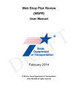 User Manual - the Texas Department of Transportation FTP Server