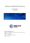 DWG Series GSM/CDMA VoIP Gateway