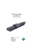 PRO115 Series Stage User`s Manual