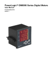 PowerLogic™ DM6000 Series Digital Meters