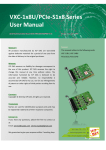 VXC Card User`s Manual