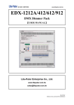 EDX-1212 USER MANUAL