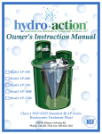 Hydro-Action Homeowners Manual