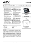 Si5338 Data Sheet