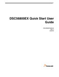 DSC56800EX Quick Start User Guide