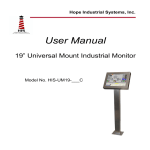 User Manual - Hope Industrial Systems