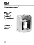 MILLER GyroMixer User Manual