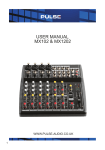 USER MANUAL MX102 & MX1202