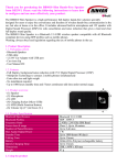 Thank you for purchasing the BBS010 Slim Hands-Free