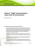 EpiQuik ™ DNMT Activity/Inhibition Assay Ultra Kit