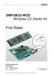 DNP/SK23-WCE Windows CE Starter Kit