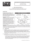 User Instruction Manual Metal/Wood Swiveling Roof