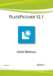 PlatePatcher 12.1 User Guide - Product Documentation