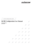 RC581 Configuration User Manual