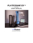 platecrane ex - Hudson Robotics Service Downloads Area