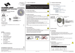 USER MANUAL LL ARC DOWNLIGHT 12 ADJUSTABLE