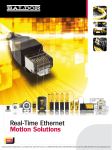 Baldor Real-Time Ethernet Motion Solutions