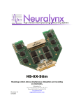 HS-XX-Stim Users Manual