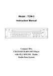 the TCM3 Tuner/CD Module Owners Manual in