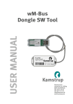 wM-Bus Dongle SW Tool USER MANUAL