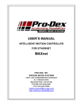 MAXnet - Pro-Dex