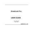 Scale Link Pro User Manual - Toshiba Business Solutions