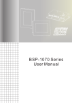 BSP-1070 Series User Manual
