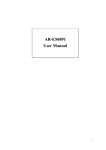 AR-ES0891 User Manual