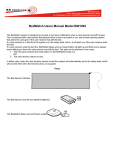 BedWatch Users Manual Model BW1002