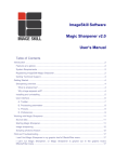Magic Sharpener v2.0 User`s Manual