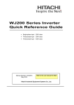 WJ200 Quick Reference Guide NT3251X