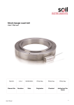 MAN-211 Strain Gauge Load Cells