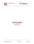 User Manual VirtuaX