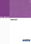 User Manual SOM-4487