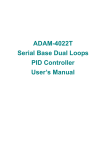 Advantech ADAM-4022T User Manual
