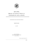 INF-3996 Master of Science Master of Science Thesis in