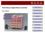 Panel Mount, Digital Motor Controller