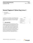 AN2751: Genesi Pegasos II Yellow Dog Linux 3