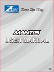 MANTIS-Series Air ESC User Manual PDF