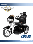 Maverick OWNER`S MANUAL - Mobility Scooters Direct