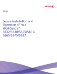 Secure Installation and Operation of Your WorkCentre 5632