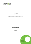 LB-EO User manual