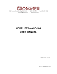 MODEL ETX-NANO-104 USER MANUAL
