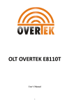 OLT OVERTEK E8110T
