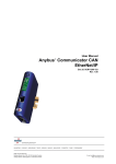 Anybus® Communicator CAN EtherNet/IP