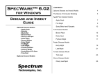 Disease and Insect Guide Technologies, Inc. Spectrum SpecWare