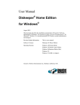 Diskeeper Home Edition User Manual