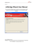 mObridge Wizard User Manual