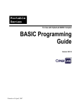 BASIC Programming Guide